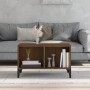 Couchtisch aus braunem Eichensperrholz, 60 x 50 x 36,5 cm von vidaXL, Couchtisch - Ref: Foro24-821043, Preis: 32,80 €, Rabatt: %