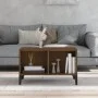 Oak brown plywood coffee table 60x50x36.5 cm by vidaXL, Coffee table - Ref: Foro24-821043, Price: 32,80 €, Discount: %