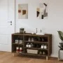 Brown oak plywood shoe cabinet 102x36x60 cm by vidaXL, Shoe racks and shoe organizers - Ref: Foro24-819747, Price: 61,02 €, D...
