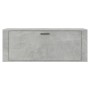 Shoe cabinet for wall made of gray concrete plywood 100x35x38 cm by vidaXL, Shoe racks and shoe organizers - Ref: Foro24-8210...