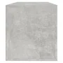 Shoe cabinet for wall made of gray concrete plywood 100x35x38 cm by vidaXL, Shoe racks and shoe organizers - Ref: Foro24-8210...
