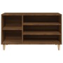 Schuhschrank aus braunem Eichensperrholz, 102 x 36 x 60 cm von vidaXL, Schuhregale und Schuhorganisatoren - Ref: Foro24-81974...