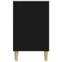 Mueble zapatero madera contrachapada negro 102x36x60 cm de vidaXL, Zapateros y organizadores de calzado - Ref: Foro24-819725,...