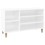 Schuhschrank aus weißem Sperrholz 102x36x60 cm von vidaXL, Schuhregale und Schuhorganisatoren - Ref: Foro24-819740, Preis: 70...