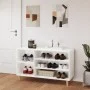 Mueble zapatero madera contrachapada blanco 102x36x60 cm by vidaXL, Shoe racks and shoe organizers - Ref: Foro24-819740, Pric...