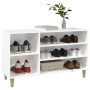 Schuhschrank aus weißem Sperrholz 102x36x60 cm von vidaXL, Schuhregale und Schuhorganisatoren - Ref: Foro24-819740, Preis: 70...