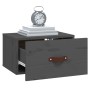 Grauer wandmontierter Nachttisch 40x29,5x22 cm von vidaXL, Schließfächer und Lagerschränke - Ref: Foro24-820990, Preis: 34,52...