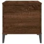 Mesa de centro madera contrachapada roble marrón 60x44,5x45 cm de vidaXL, Mesas de centro - Ref: Foro24-819579, Precio: 58,18...