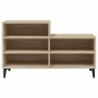 Mueble zapatero madera contrachapada roble Sonoma 102x36x60 cm by vidaXL, Shoe racks and shoe organizers - Ref: Foro24-819735...