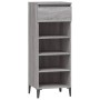 Plywood gray Sonoma shoe cabinet 40x36x105 cm by vidaXL, Shoe racks and shoe organizers - Ref: Foro24-819786, Price: 76,50 €,...