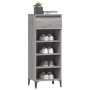 Plywood gray Sonoma shoe cabinet 40x36x105 cm by vidaXL, Shoe racks and shoe organizers - Ref: Foro24-819786, Price: 76,50 €,...