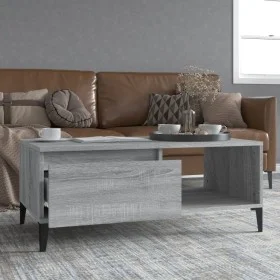 Sonoma grau Sperrholz Couchtisch 90x50x36,5 cm von vidaXL, Couchtisch - Ref: Foro24-821058, Preis: 73,73 €, Rabatt: %