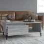 Gray Sonoma plywood coffee table 90x50x36.5 cm by vidaXL, Coffee table - Ref: Foro24-821058, Price: 73,73 €, Discount: %