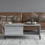 Gray Sonoma plywood coffee table 90x50x36.5 cm by vidaXL, Coffee table - Ref: Foro24-821058, Price: 73,73 €, Discount: %