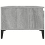 Mesa de centro madera contrachapada gris Sonoma 90x50x36,5 cm de vidaXL, Mesas de centro - Ref: Foro24-821058, Precio: 74,64 ...