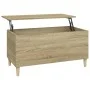 Couchtisch aus Sonoma-Eichensperrholz, 90 x 44,5 x 45 cm von vidaXL, Couchtisch - Ref: Foro24-819583, Preis: 63,73 €, Rabatt: %
