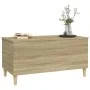 Couchtisch aus Sonoma-Eichensperrholz, 90 x 44,5 x 45 cm von vidaXL, Couchtisch - Ref: Foro24-819583, Preis: 63,73 €, Rabatt: %