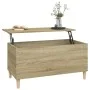 Couchtisch aus Sonoma-Eichensperrholz, 90 x 44,5 x 45 cm von vidaXL, Couchtisch - Ref: Foro24-819583, Preis: 63,73 €, Rabatt: %