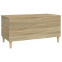 Sonoma oak plywood coffee table 90x44.5x45 cm by vidaXL, Coffee table - Ref: Foro24-819583, Price: 64,64 €, Discount: %