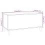 Couchtisch aus Sonoma-Eichensperrholz, 90 x 44,5 x 45 cm von vidaXL, Couchtisch - Ref: Foro24-819583, Preis: 63,73 €, Rabatt: %