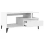 Couchtisch aus Sperrholz weiß 90x49x45 cm von vidaXL, Couchtisch - Ref: Foro24-819620, Preis: 78,13 €, Rabatt: %