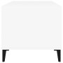 Mesa de centro madera contrachapada blanca 90x49x45 cm de vidaXL, Mesas de centro - Ref: Foro24-819620, Precio: 79,05 €, Desc...