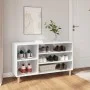 Mueble zapatero madera contrachapada blanco brillo 102x36x60 cm by vidaXL, Shoe racks and shoe organizers - Ref: Foro24-81974...