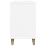 Mueble zapatero madera contrachapada blanco brillo 102x36x60 cm by vidaXL, Shoe racks and shoe organizers - Ref: Foro24-81974...
