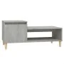 Mesa de centro madera contrachapada gris hormigón 100x50x45 cm de vidaXL, Mesas de centro - Ref: Foro24-821128, Precio: 52,99...