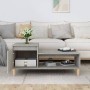 Beton grau Sperrholz Couchtisch 100x50x45 cm von vidaXL, Couchtisch - Ref: Foro24-821128, Preis: 53,45 €, Rabatt: %