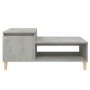 Beton grau Sperrholz Couchtisch 100x50x45 cm von vidaXL, Couchtisch - Ref: Foro24-821128, Preis: 53,45 €, Rabatt: %