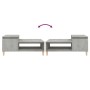 Beton grau Sperrholz Couchtisch 100x50x45 cm von vidaXL, Couchtisch - Ref: Foro24-821128, Preis: 53,45 €, Rabatt: %