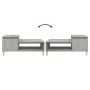 Mesa de centro madera contrachapada gris hormigón 100x50x45 cm de vidaXL, Mesas de centro - Ref: Foro24-821128, Precio: 52,99...
