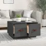 Couchtisch aus massivem grauem Kiefernholz, 60 x 53 x 35 cm von vidaXL, Couchtisch - Ref: Foro24-820968, Preis: 71,12 €, Raba...