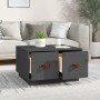 Solid gray pine wood coffee table 60x53x35 cm by vidaXL, Coffee table - Ref: Foro24-820968, Price: 84,52 €, Discount: %