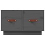Solid gray pine wood coffee table 60x53x35 cm by vidaXL, Coffee table - Ref: Foro24-820968, Price: 84,52 €, Discount: %