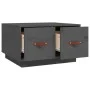 Couchtisch aus massivem grauem Kiefernholz, 60 x 53 x 35 cm von vidaXL, Couchtisch - Ref: Foro24-820968, Preis: 71,12 €, Raba...