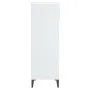 Mueble zapatero madera contrachapada blanco brillo 40x36x105 cm by vidaXL, Shoe racks and shoe organizers - Ref: Foro24-81978...