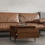 Mesa auxiliar madera contrachapada roble marrón 50x46x35 cm de vidaXL, Mesas auxiliares - Ref: Foro24-819530, Precio: 33,88 €...