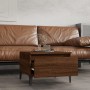 Mesa auxiliar madera contrachapada roble marrón 50x46x35 cm de vidaXL, Mesas auxiliares - Ref: Foro24-819530, Precio: 34,17 €...