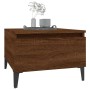 Side table made of brown oak plywood, measuring 50x46x35 cm. by vidaXL, Side tables - Ref: Foro24-819530, Price: 34,17 €, Dis...