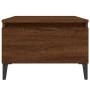Side table made of brown oak plywood, measuring 50x46x35 cm. by vidaXL, Side tables - Ref: Foro24-819530, Price: 34,17 €, Dis...