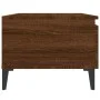 Side table made of brown oak plywood, measuring 50x46x35 cm. by vidaXL, Side tables - Ref: Foro24-819530, Price: 33,89 €, Dis...