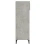 Mueble zapatero madera contrachapada gris hormigón 40x36x105 cm de vidaXL, Zapateros y organizadores de calzado - Ref: Foro24...