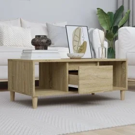 Couchtisch aus Sonoma-Eichensperrholz, 90 x 50 x 36,5 cm von vidaXL, Couchtisch - Ref: Foro24-821063, Preis: 69,51 €, Rabatt: %