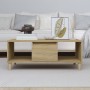 Mesa de centro madera contrachapada roble Sonoma 90x50x36,5 cm de vidaXL, Mesas de centro - Ref: Foro24-821063, Precio: 70,23...