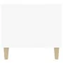 Glossy white plywood coffee table 90x49x45 cm by vidaXL, Coffee table - Ref: Foro24-819614, Price: 72,50 €, Discount: %