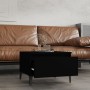 Mesas auxiliares 2 uds madera contrachapada negro 50x46x35 cm de vidaXL, Mesas auxiliares - Ref: Foro24-819519, Precio: 59,54...