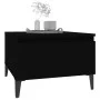 Beistelltische 2 Stück schwarzes Sperrholz 50x46x35 cm von vidaXL, Seitentische - Ref: Foro24-819519, Preis: 59,08 €, Rabatt: %