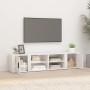 TV-Möbel 2 Einheiten glänzendes weißes Holz 80x31,5x36 cm von vidaXL, TV-Möbel - Ref: Foro24-819441, Preis: 82,16 €, Rabatt: %